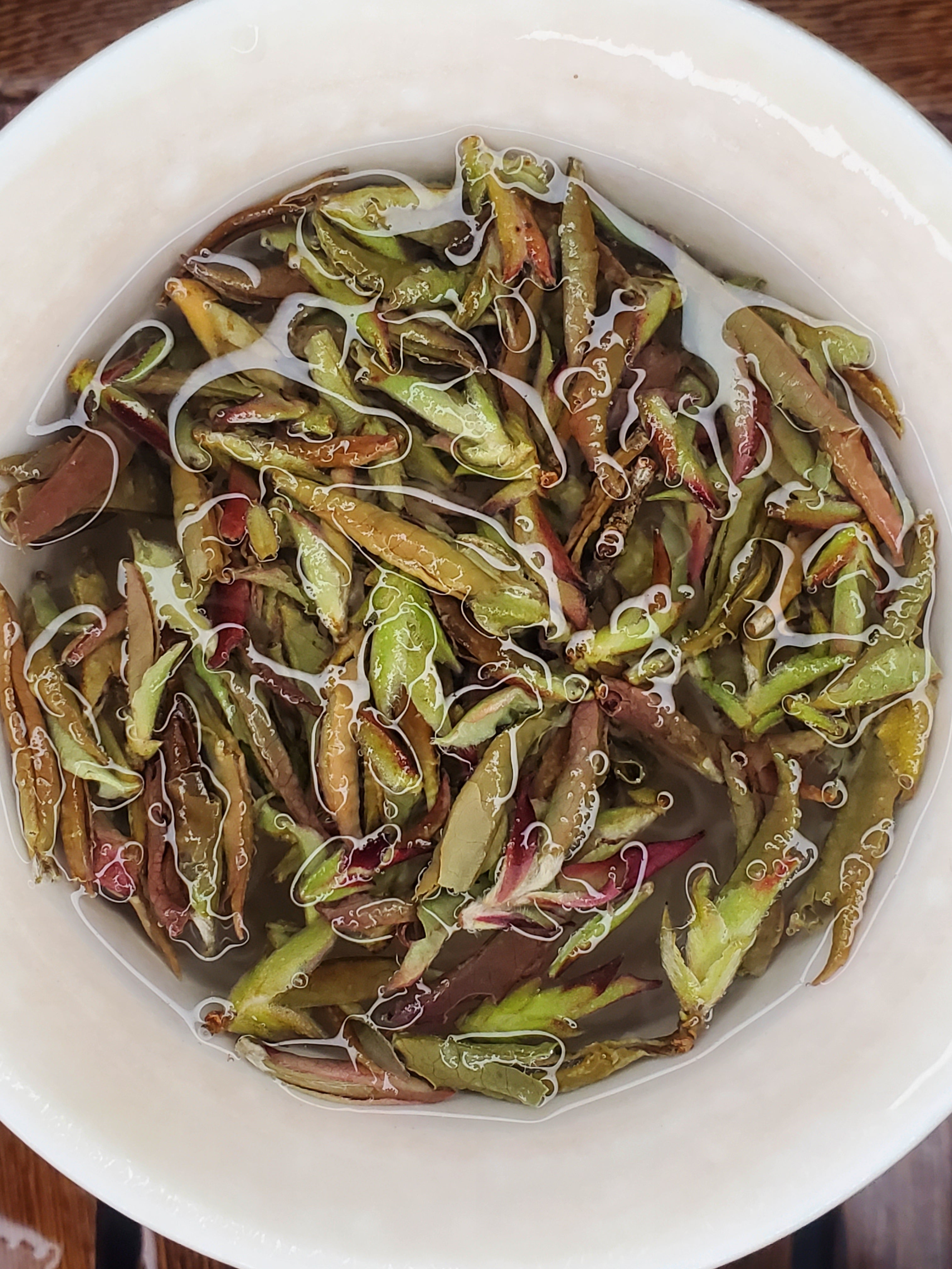 2023 Spring Wild Harvest Purple Bud Shoots Raw Puerh Tea